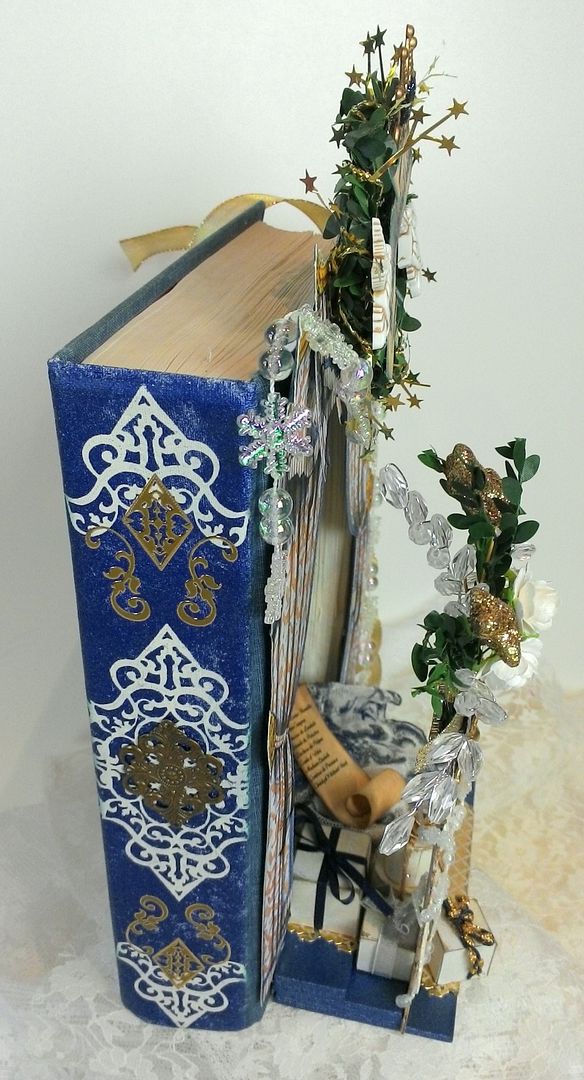 Artfully Musing Shadow Box Book Tutorial Featuring Marie